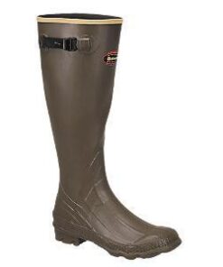 LaCrosse Grange Non-Insulated Rubber Hunting Boots - Olive Drab Green Size 10