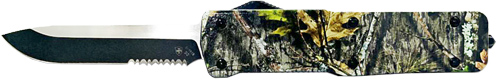 TEMPLAR KNIFE LARGE ZINC OTF - MOOB 3.5" D2 BLK DROP POINT