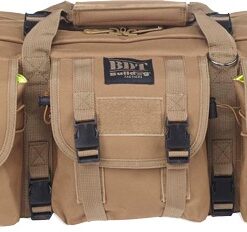 BULLDOG 43" SINGLE TACTICAL CS - 3 LARGE ACCESSORY POCKETS TAN