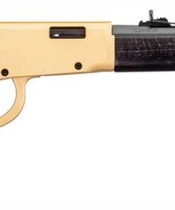 Rossi Rio Bravo Lever Action Rifle - Gold | .22 LR | 18" Barrel | 15rd | Dark Hardwood Stock & Forend