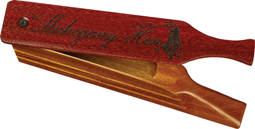 WOODHAVEN CUSTOM CALLS THE - MAHOGANY REAL HEN BOX CALL 1 WOODHAVEN CUSTOM CALLS THE - MAHOGANY REAL HEN BOX CALL