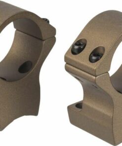 Talley Lightweight Alloy Scope Mount Combo Browning X-Bolt 1" Med - Hell's Canyon Bronze