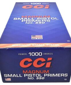 CCI Standard Primers #550 Mag Small Pistol 1000/ct