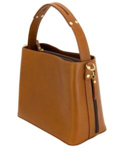 Rugged Rare S&W Bucket Bag Concealed Carry Purse Tan