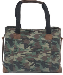 VERSACARRY CONCEAL CARRY PURSE - CANVAS CAMO TOTE STYLE