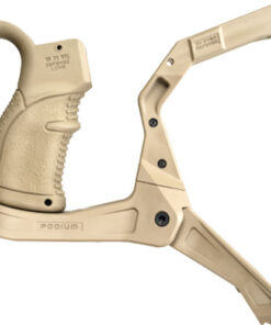 F.A.B. DEFENSE AR PODIUM - BI-POD FDE AR-15 PLATFORM