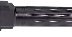 FAXON FITS GLOCK 19 BARREL 9MM - FLAME FLUTED NON THREADED BLK