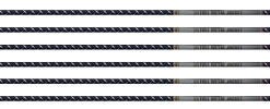 EASTON ARROW 4MM FMJ 400 - 6-PACK W/ 2" BLAZER VANES