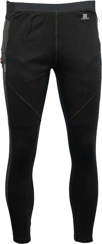 MOBILE WARMING MEN'S MERINO - HEATED PANTS BLACK XX-LARGE 2 MOBILE WARMING MEN'S MERINO - HEATED PANTS BLACK XX-LARGE - Image 2