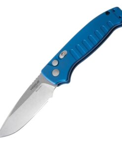 Hogue Ballista I Automated Folder Knife 3 1/2" Drop Point Blade Blue