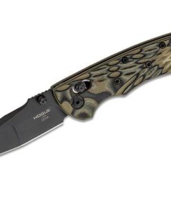 Hogue Deka ABLE Lock Folding Knife 3-1/4" Wharncliffe Blade Black Cerakote Finish G-Mascus Green