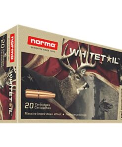 Norma WhiteTail Rifle Ammunition 7mm Rem Mag 150gr PSP 3018 fps 20/ct