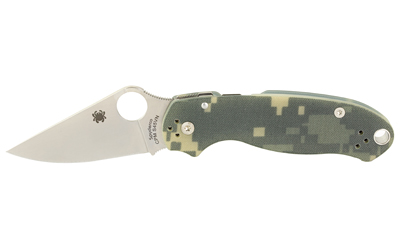 SPYDERCO PARA3 G10 CAMO PLAINEDGE 1 SPYDERCO PARA3 G10 CAMO PLAINEDGE