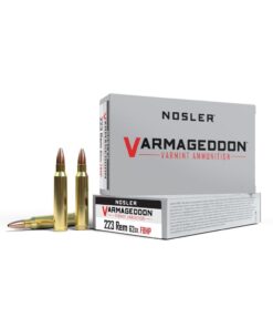 Nosler Varmegeddon Rifle Ammunition .223 Rem 62 gr FBHP 2950 fps - 20/box