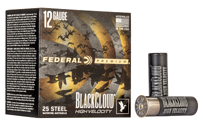 FED BLK CLOUD 12GA 3" #2 HV 25/250