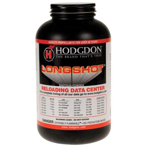 HODGDON PIST/SHTGN POWDER LONGSHOT 4LB ( 2 PER CASE )