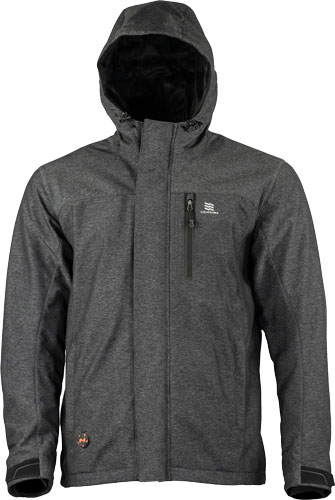 MOBILE WARMING MEN'S ADVENTURE - JACKET HEATHER GRAY X-LARGE 2 MOBILE WARMING MEN'S ADVENTURE - JACKET HEATHER GRAY X-LARGE - Image 2