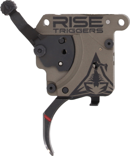 RISE TRIGGER RELIANT PRO REM - 700 1-3LB CURVED W/BOLT RLS