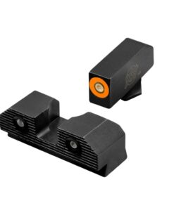 XS Sight Systems R3D 2.0 Night Sights for Glock 20/21/29/30/30S/37/40/41 Orange Front with Black Rear