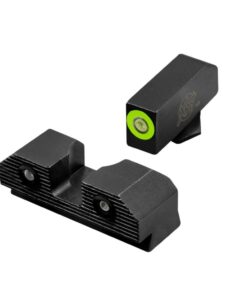 XS Sight Systems R3D 2.0 Night Sights for Glock 42/43/43x/48 Green Front with Black Rear