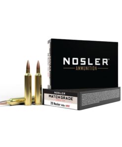Nosler Match Grade Rifle Ammunition .26 Nosler 140gr CC 3300 fps 20/ct