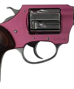 CHARTER ARMS COYOTE HGR 380 AUTO 2IN PORTED HI-POLISHED BBL FS PINK  5RD WD GRIPS 2 MOON CLIPS