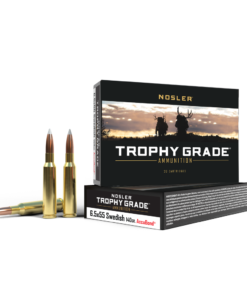 Nosler Trophy Grade Rifle Ammunition 6.5x55mm 140 gr AB 2650 fps - 20/box