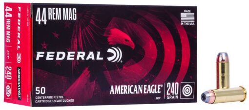 FEDERAL AMERICAN EAGLE PROMO AMO 44 REM MAG 240GR JHP 50RD (20 BOX CASE)