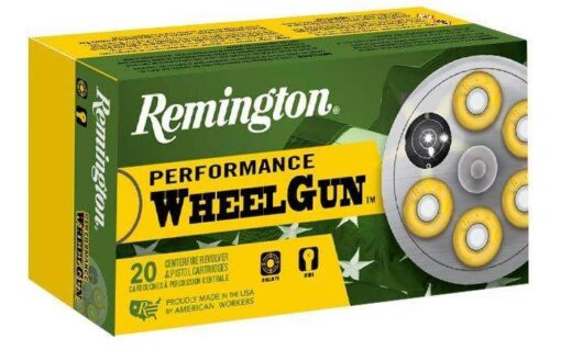 REMINGTON PERFORMANCE WHEELGUN AMO 45 COLT 250GR 22340 50RD (10 BOX CASE)