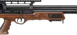 HATSAN BULLBOSS .25 PCP 1000 - FPS BLACK/WOOD W/2 MAGS