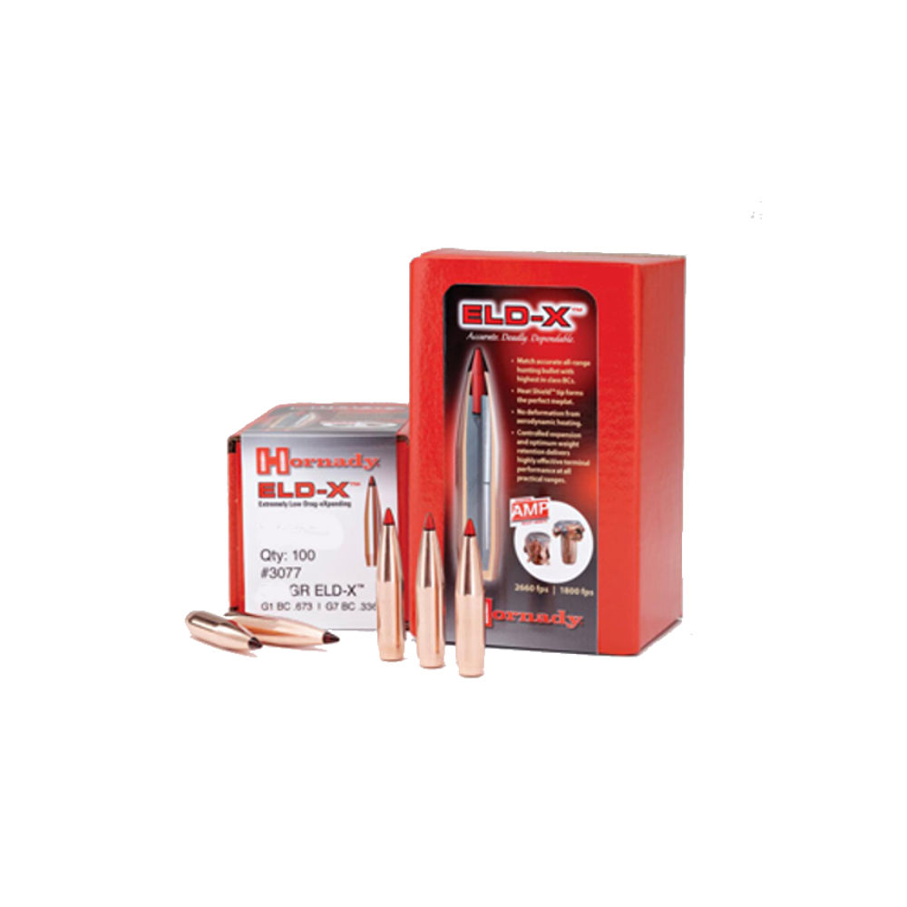 BULLET 30 CAL .308 200GR ELD-X 100/BX