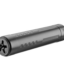 FN Catch 22 Ti Suppressor .22 LR/17 HMR 5.25" 1/2"x28 Thread Black