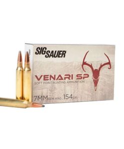 SIG SAUER VENARI AMO 7MM 154 GR SOFT POINT 20RD (10 PER CASE)