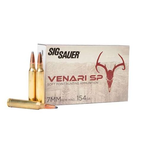 SIG SAUER VENARI AMO 7MM 154 GR SOFT POINT 20RD (10 PER CASE)