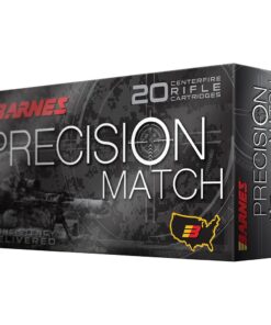 Barnes Precision Match Rifle Ammunition 6.5 Creedmoor 140 gr OTM 2700 fps 20/ct