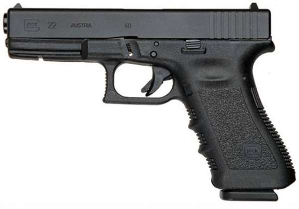 GLOCK 22 G22 HGA 40 S&W 4.49 IN BBL FS 5LB 2 15RD MAGS