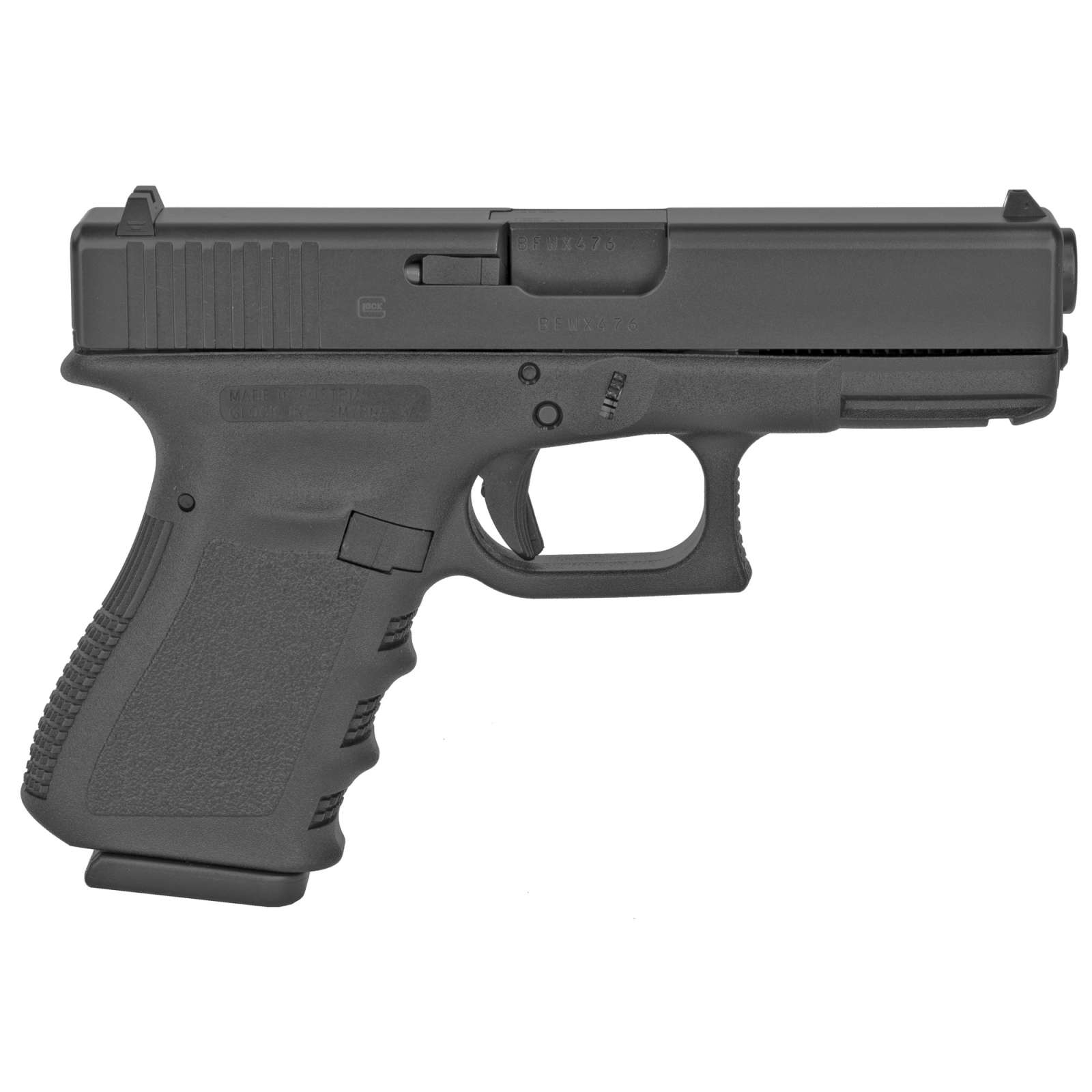GLOCK 23 G23 HGA 40S&W 4.0" BBL FS 5# 2/13RD MAGS 1 GLOCK 23 G23 HGA 40S&W 4.0" BBL FS 5# 2/13RD MAGS