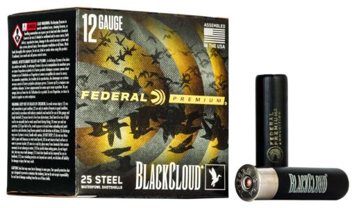 FEDERAL BLACK CLOUD WATERFOWL AMO 12GA #2 3-1/2" 1-1/2 OZ 25RD (10 BOX CASE)