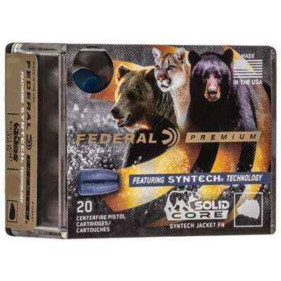 Federal Solid Core Handgun Ammunition .45 Auto(+P) 240 gr TSJ 20/ct