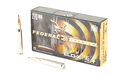 FED PREM 270WIN 145GR ELDX 20/200 1 FED PREM 270WIN 145GR ELDX 20/200