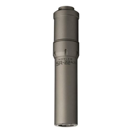 Nosler Suppressor SR-22 ALTi 1/2x28 .22 Cal 7.53" Grey