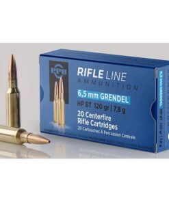 PPU Rifle Ammunition 6.5 Grendel HPBT 120gr 2674 fps 20/ct