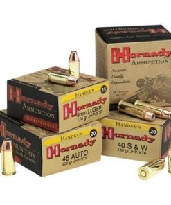Hornady Custom Handgun Ammunition 9mm Luger 124 gr XTP 1110 fps 25/ct
