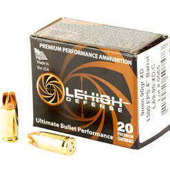 LEHIGH XTRM DFNS 9MM 90GR 20/200