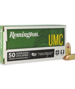 Remington UMC Handgun Ammunition 9mm Luger 147 gr FMJ 990 fps 50/ct