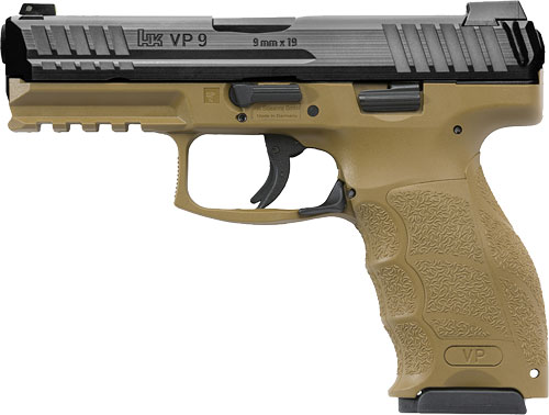 HK VP9 STRIKER FIRED 9MM - 4.09" BBL NS 3-10RD FDE 1 HK VP9 STRIKER FIRED 9MM - 4.09" BBL NS 3-10RD FDE