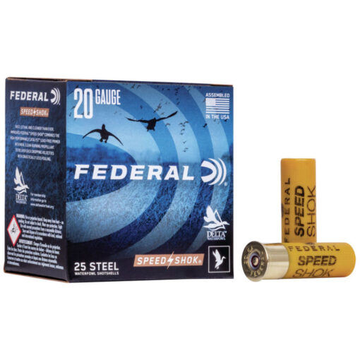 SPEED-SHOK 20GA 2.75IN .75OZ SZ 6 25RD