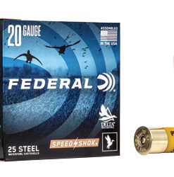 FED SPEED SHOK 20GA 3" #2 25/250