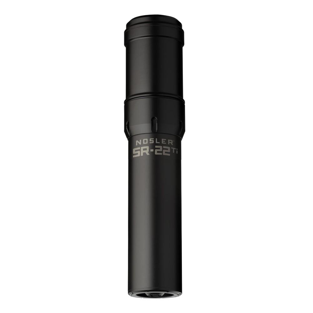 Nosler SR-22 Ti Suppressor 1/2x28 .22 Cal 7.53" Black