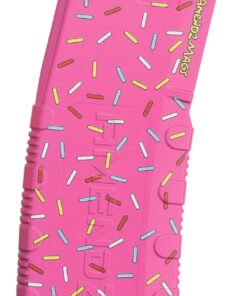 AMEND2 M2 5.56MM 30RD AR15 WITH RED FOLLOWER SPRINKLES PINK POLYMER MAGAZINE ( 50 PER CASE )